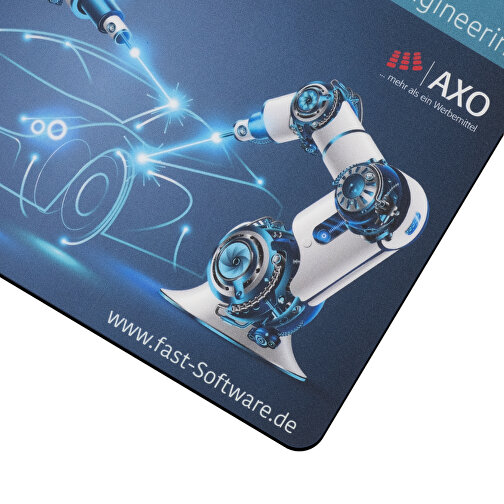 AXOPAD® Mousepad AXOFast 400, 24 x 19,5 cm owalny, grubosc 1,4 mm, Obraz 4