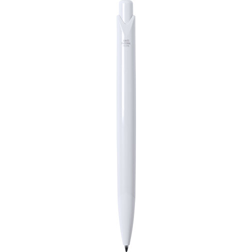 Antibakteriell Kugelschreiber Ramix , weiß, 14,00cm (Breite), Bild 4