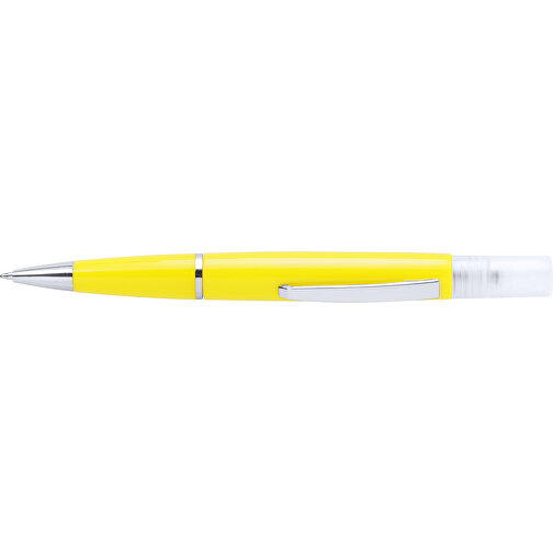 Zerstäuber Kugelschreiber Tromix , gelb, 15,70cm (Breite), Bild 3