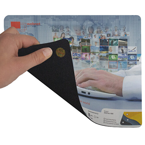 AXOPAD® Mousepad AXOTex 400, 21 cm rund, 1,5 mm tjockt, Bild 2