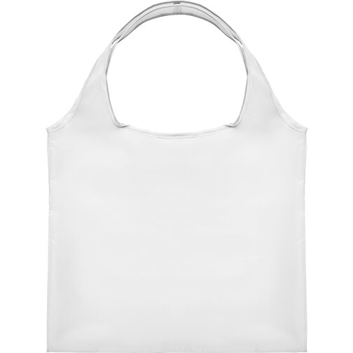 Full Color Faltbare RPET Einkaufstasche , weiß, RPET, 56,00cm x 41,00cm (Höhe x Breite), Bild 1
