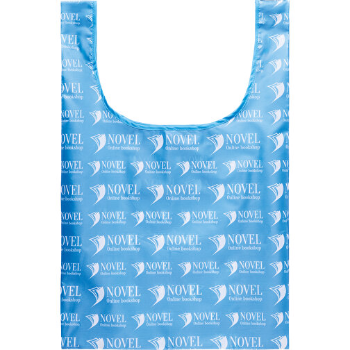 Full Color Faltbare Einkaufstasche Mit Innenfach , weiß, Polyester, 63,00cm x 41,00cm (Höhe x Breite), Bild 3