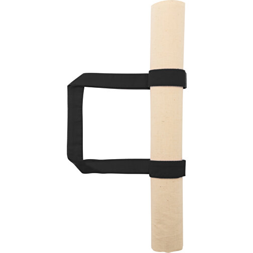 Tasche Fuzox , schwarz, 100% Baumwolle 105 g/ m2, 37,00cm x 41,00cm (Länge x Breite), Bild 1