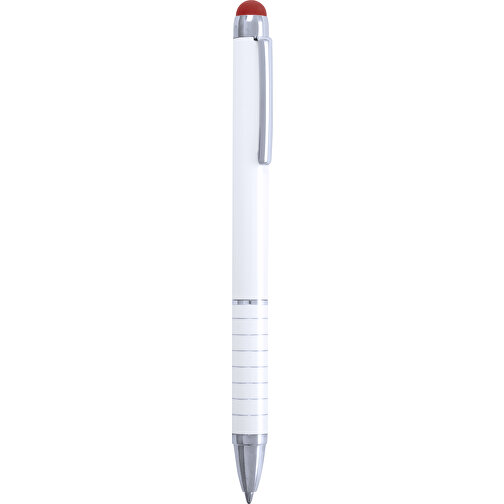 Kugelschreiber Pointer Neyax , rot, Aluminium, 12,50cm (Breite), Bild 1