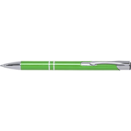 Kugelschreiber Trocum , grün, Aluminium, 13,70cm (Breite), Bild 3