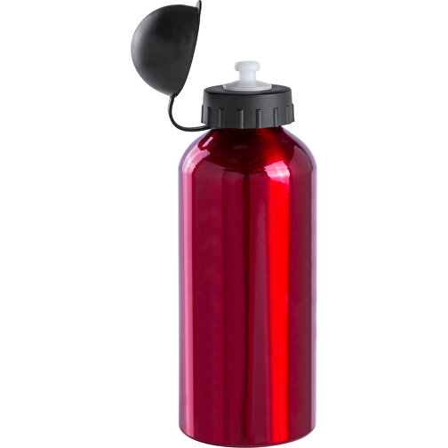 Trinkflasche Barrister , rot, Aluminium, 20,70cm (Breite), Bild 1