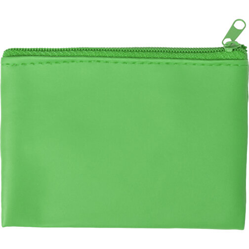 Portemonnaie Dramix , grün, PU, 10,50cm x 0,50cm x 7,50cm (Länge x Höhe x Breite), Bild 1