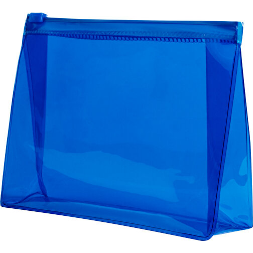 Kosmetik Tasche Iriam , blau, PVC, 17,00cm x 4,50cm x 12,50cm (Länge x Höhe x Breite), Bild 1