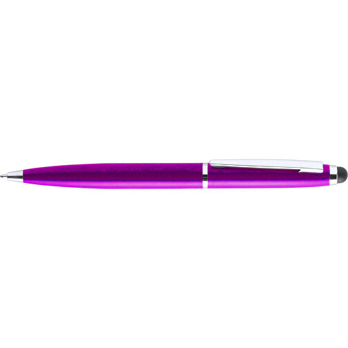 Kugelschreiber Pointer Walik , fuchsie, Metall, 14,00cm (Breite), Bild 3