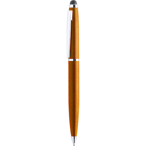 Kugelschreiber Pointer Walik , rot, Metall, 14,00cm (Breite), Bild 1