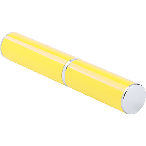 Kugelschreiber Pointer Hasten , gelb, Metall, 15,60cm (Breite), Bild 1