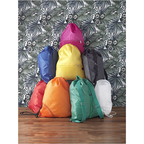 Oriole rygsæk i mesh med snøre, Billede 7