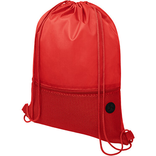 Oriole Netz-Sportbeutel 5L , rot, 210D Polyester, 33,00cm x 44,00cm (Länge x Höhe), Bild 1