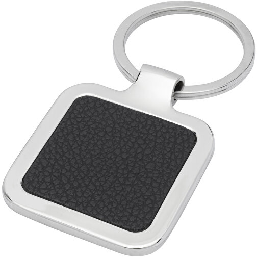 Porte-clés carré Piero en PU pour gravure laser, Image 1