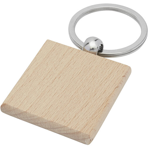Kwadratowy łańcuch do kluczy Gioia z drewna bukowego, Obraz 1