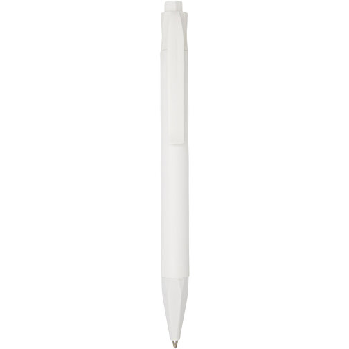 Terra Kugelschreiber Aus PLA , Green Concept, weiß, PLA Kunststoff, 14,00cm (Länge), Bild 5