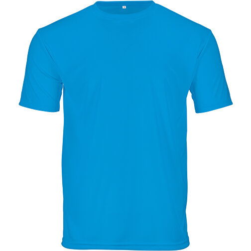 Regular T-Shirt Individuell - Vollflächiger Druck , karibikblau, Polyester, 2XL, 78,00cm x 124,00cm (Länge x Breite), Bild 1