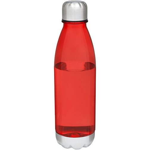 Cove 685 Ml Sportflasche , transparent rot, SK Plastic, Edelstahl, 25,30cm (Höhe), Bild 1