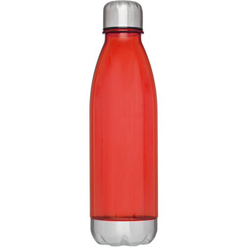 Cove 685 Ml Sportflasche , transparent rot, SK Plastic, Edelstahl, 25,30cm (Höhe), Bild 3