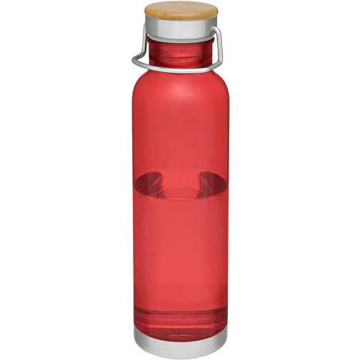 Thor 800 Ml Tritan™-Sportflasche , rot, Eastman Tritan™, Bambusholz, Edelstahl, 26,20cm (Höhe), Bild 6