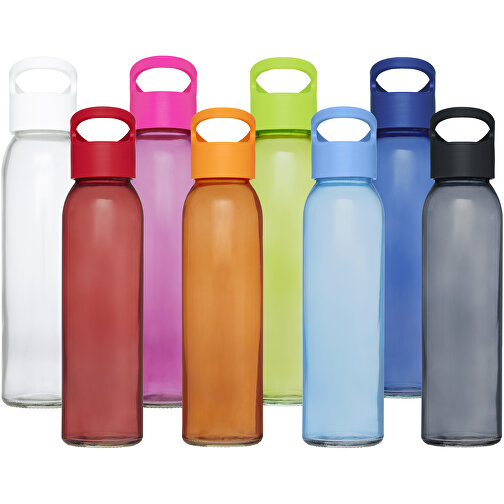 Sky 500 Ml Glas-Sportflasche , schwarz, Glas, PP Kunststoff, 25,60cm (Höhe), Bild 6