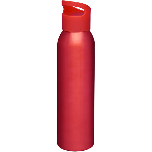 Sky 650 Ml Sportflasche , rot, Aluminium, PP Kunststoff, 26,00cm (Höhe), Bild 1