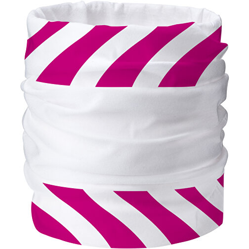 Schlauchschal Individuell - Vollflächiger Druck , pink, Polyester, 24,00cm x 50,00cm (Länge x Breite), Bild 3