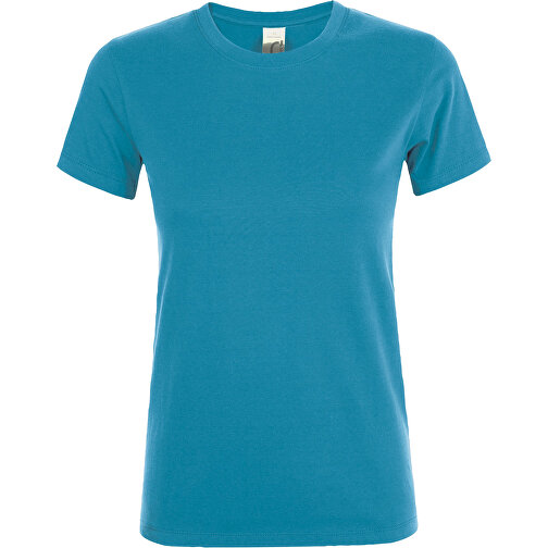 T-Shirt - Regent Women , Sol´s, aqua, Baumwolle, XL, 67,00cm x 50,00cm (Länge x Breite), Bild 1
