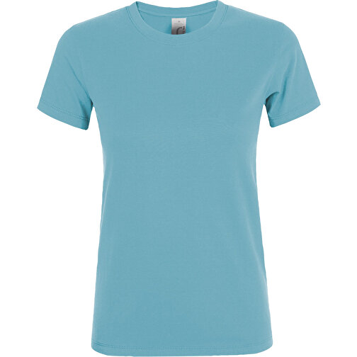 T-Shirt - Regent Women , Sol´s, atoll blau, Baumwolle, XXL, 69,00cm x 53,00cm (Länge x Breite), Bild 1