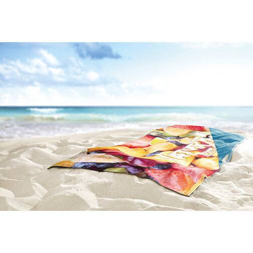 Full Color (150 Cm) Strandhandtuch , weiß, Polyester / Baumwolle, 150,00cm x 75,00cm (Länge x Breite), Bild 7