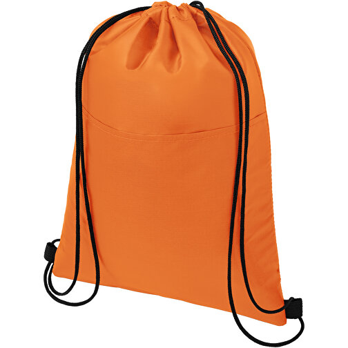 Oriole Kühltasche Mit Kordelzug 5L , orange, 210D Polyester, 32,00cm x 43,00cm (Länge x Höhe), Bild 1