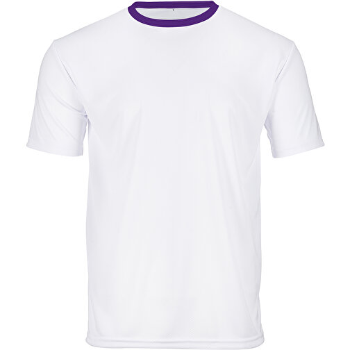 Regular T-Shirt Individuell - Vollflächiger Druck , lila, Polyester, L, 73,00cm x 112,00cm (Länge x Breite), Bild 1