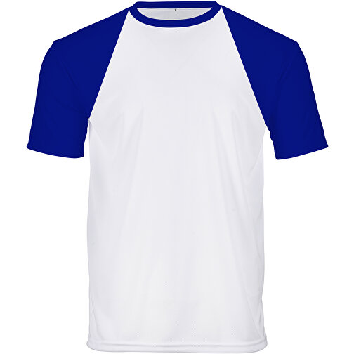 Reglan T-Shirt Individuell - Vollflächiger Druck , royalblau, Polyester, M, 70,00cm x 104,00cm (Länge x Breite), Bild 1