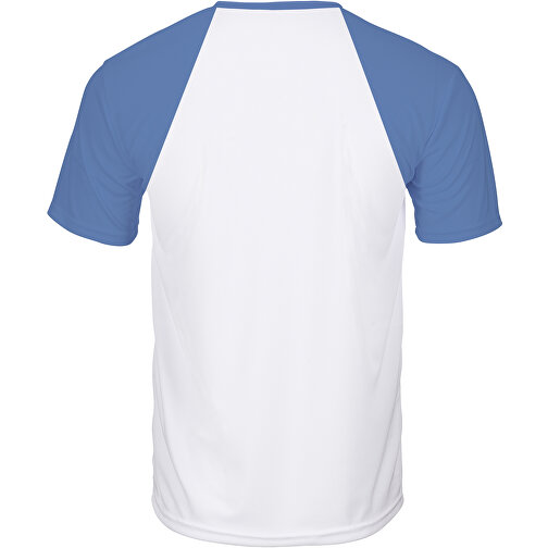 Reglan T-Shirt Individuell - Vollflächiger Druck , taubenblau, Polyester, L, 73,00cm x 112,00cm (Länge x Breite), Bild 2