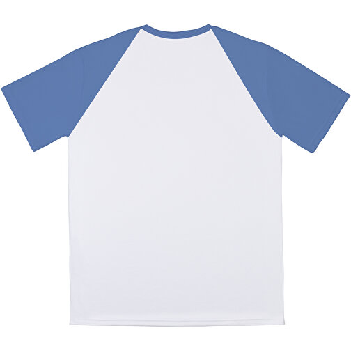 Reglan T-Shirt Individuell - Vollflächiger Druck , taubenblau, Polyester, 2XL, 78,00cm x 124,00cm (Länge x Breite), Bild 6