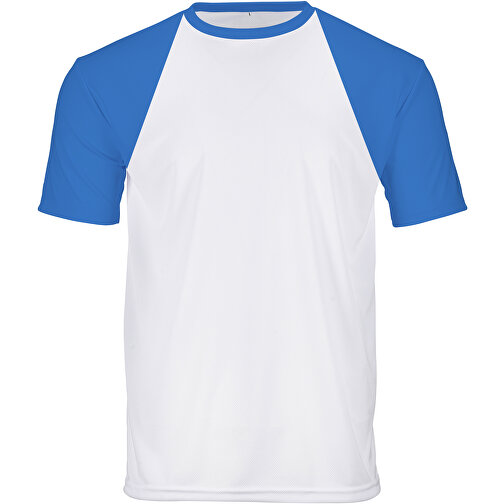 Reglan T-Shirt Individuell - Vollflächiger Druck , hellblau, Polyester, M, 70,00cm x 104,00cm (Länge x Breite), Bild 1