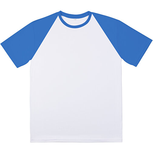 Reglan T-Shirt Individuell - Vollflächiger Druck , hellblau, Polyester, M, 70,00cm x 104,00cm (Länge x Breite), Bild 5