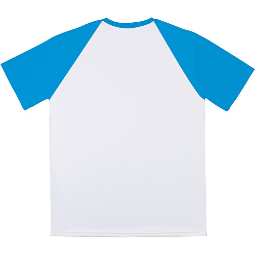Reglan T-Shirt Individuell - Vollflächiger Druck , karibikblau, Polyester, M, 70,00cm x 104,00cm (Länge x Breite), Bild 6