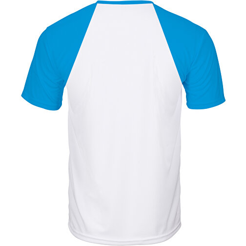 Reglan T-Shirt Individuell - Vollflächiger Druck , karibikblau, Polyester, L, 73,00cm x 112,00cm (Länge x Breite), Bild 2