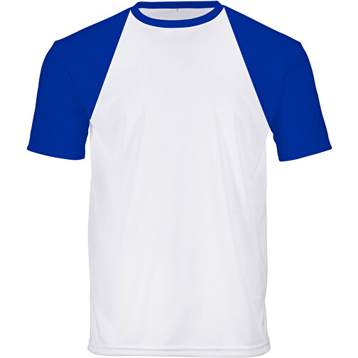 Reglan T-Shirt Individuell - Vollflächiger Druck , blau, Polyester, S, 68,00cm x 96,00cm (Länge x Breite), Bild 1