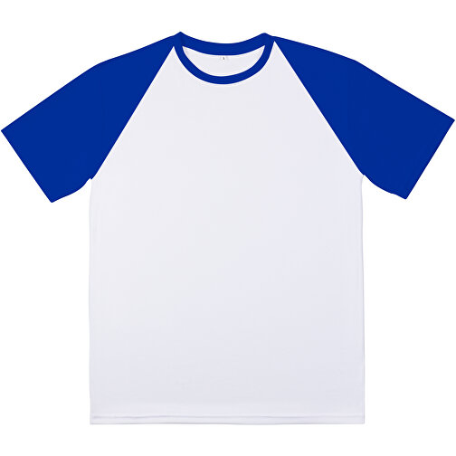 Reglan T-Shirt Individuell - Vollflächiger Druck , blau, Polyester, 2XL, 78,00cm x 124,00cm (Länge x Breite), Bild 5