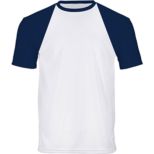 Reglan T-Shirt Individuell - Vollflächiger Druck , dunkelblau, Polyester, 3XL, 80,00cm x 132,00cm (Länge x Breite), Bild 1