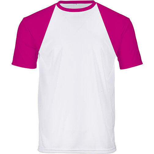 Reglan T-Shirt Individuell - Vollflächiger Druck , pink, Polyester, M, 70,00cm x 104,00cm (Länge x Breite), Bild 1