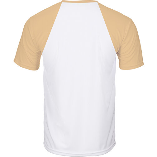 Reglan T-Shirt Individuell - Vollflächiger Druck , champagner, Polyester, M, 70,00cm x 104,00cm (Länge x Breite), Bild 2