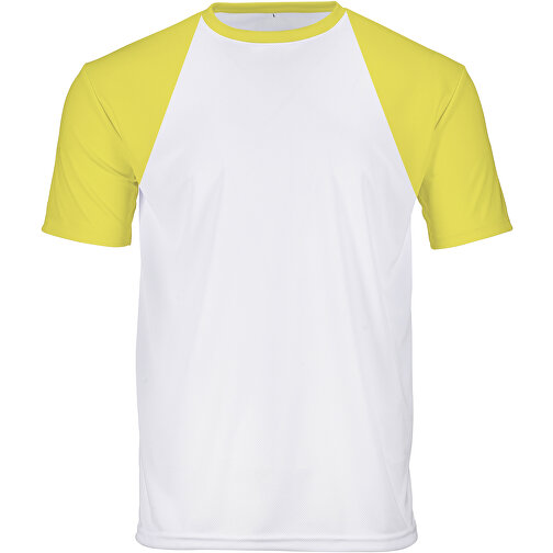 Reglan T-Shirt Individuell - Vollflächiger Druck , zitronengelb, Polyester, XL, 76,00cm x 120,00cm (Länge x Breite), Bild 1