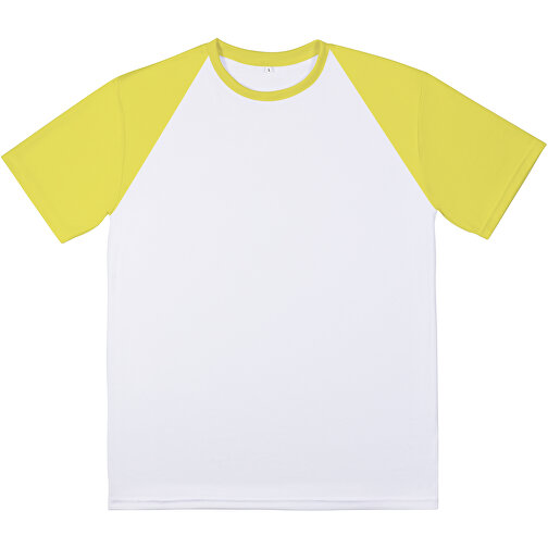 Reglan T-Shirt Individuell - Vollflächiger Druck , zitronengelb, Polyester, XL, 76,00cm x 120,00cm (Länge x Breite), Bild 3
