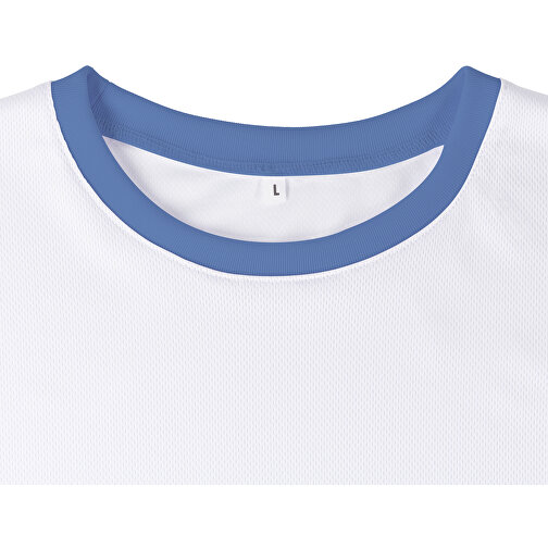 Regular T-Shirt Individuell - Vollflächiger Druck , taubenblau, Polyester, M, 70,00cm x 104,00cm (Länge x Breite), Bild 3