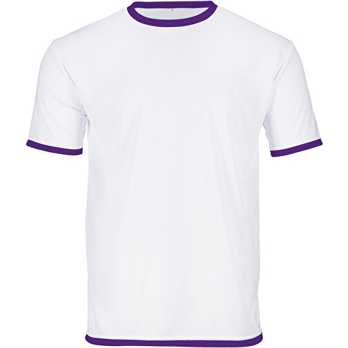 Regular T-Shirt Individuell - Vollflächiger Druck , lila, Polyester, S, 68,00cm x 96,00cm (Länge x Breite), Bild 1