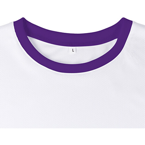 Regular T-Shirt Individuell - Vollflächiger Druck , lila, Polyester, M, 70,00cm x 104,00cm (Länge x Breite), Bild 3