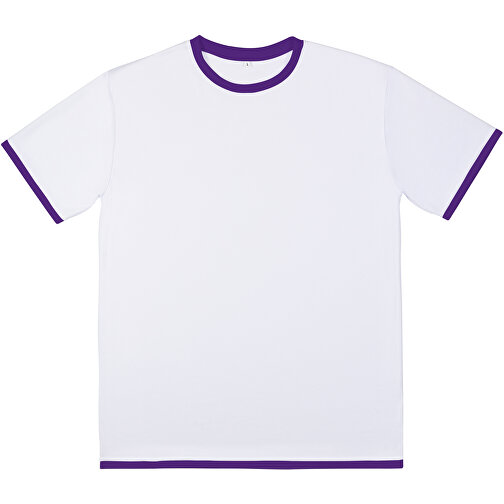 Regular T-Shirt Individuell - Vollflächiger Druck , lila, Polyester, 3XL, 80,00cm x 132,00cm (Länge x Breite), Bild 6
